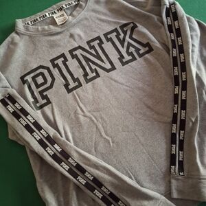 Gray PINK Logo Sweatshirt 2015 Piece